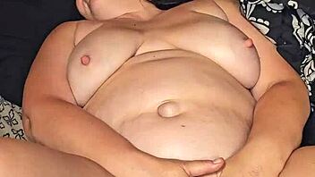 BEST her pussy WITH a dildo CUMS HARD in intense toy session