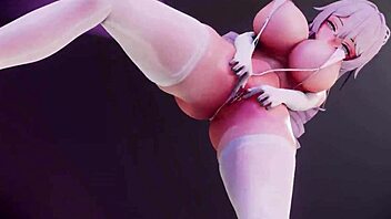 hey, check out this big tits bitch knight dancing her huge ass off to the music! 🔥💃