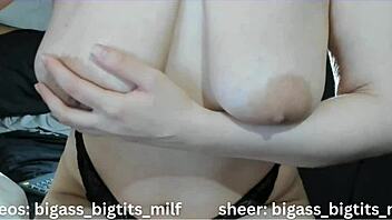 Curvy Arab milf with big ass and big tits masturbates using dildo until cum