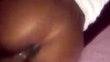 skinny ebony teen rides big black cock in shaved pussy action 🔥