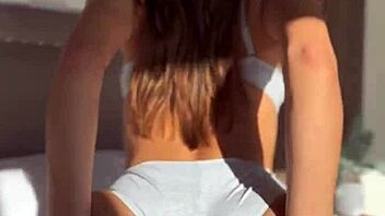 Morning Bliss as Latina Hottie Rides in Reverse Cowgirl for Pure Pleasure!