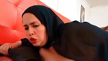 Hey, I caught my big-ass friend relaxing alone in her room so I handcuffed and fucked her hard with my monster cock! 🍑🔥