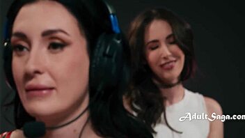 Specific Lesbian Massage Turns into Sensual Erotic Sex with Screaming Pleasure - Casey Calvert Charlotte Sins