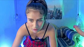 celeste jane returns in her second amateur webcam session