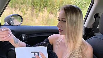 Hey shy german teen, let's fuck outdoors with a stranger!