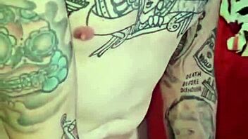 A group of four latinas enjoys an amateur teen gathering together.