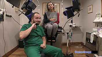 Dr Tampa Explores The Doctor's Olympic Failure with Kalani Luana in Latex Gloves Fetish