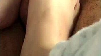 Mexican Latina Gives Footjob With Pretty Feet