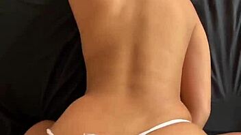 Oh damn, watch this 18yo blonde latina with small tits rimjob then ride my big cock pov to cum.