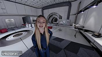 WATCH Blondy Susan Storm GIVE Deep Blowjob in Fantastic Four Cosplay Parody VR!