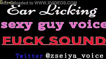 I Love Ear Licking Sexy Guy Voice Fuck Sound ASMR