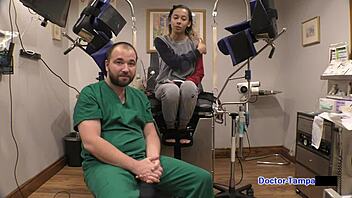 Dr Tampa Explores The Doctor's Olympic Failure with Kalani Luana in Latex Gloves Fetish