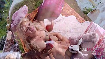 Bold Cougar Jessica Ryan Pounds Will In Taboo Outdoor Anal Fucking