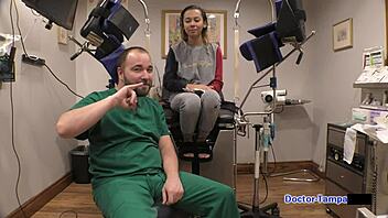 Dr Tampa Explores The Doctor's Olympic Failure with Kalani Luana in Latex Gloves Fetish