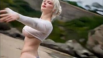 Oiled Beautiful Body Worship With Cumshot Massage