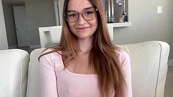 Oh Wow, Teaching This Cute Teen About Sex Leads to Creampie and Cum Swallow Fantasy!