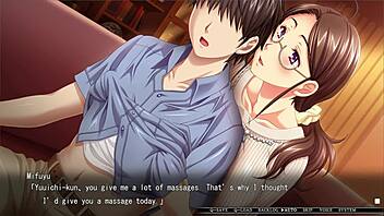 Oh my god, watch this busty anime milf get pounded by a monster cock until she squirts and creampies!