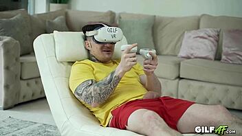 Redhead Gilf Gets Intense Fucking In Vr Fantasy Scene