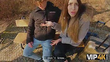 Why pick restaurants when blowjobs in abandoned places thrill more with shaved pussy action