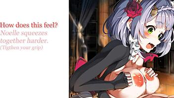 Genshin Impact Joi Solmaid Series Ep1 Features Noelle's Servant In Paizuri Foot Worship Footjob Gentle Femdom