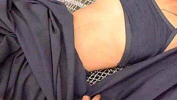 asian indian woman bent over for outdoor doggystyle fucking tight pussy