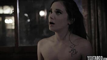 Her Nasty Big Jealous Stepbrother Pounds Teen Roughly!