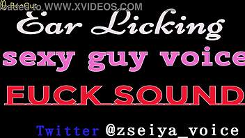 I Love Ear Licking Sexy Guy Voice Fuck Sound ASMR
