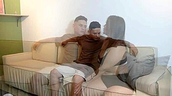 in a rough roleplay scene, the big ass blonde and brunette colombian babes get into deepthroat blowjobs and intense fucking with a big cock. the action escalates as he pounds their wet pussies hard.