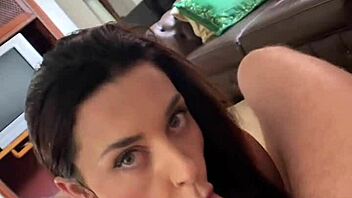 i love how this busty latina turns casting into sloppy deepthroat pov wet blowjob