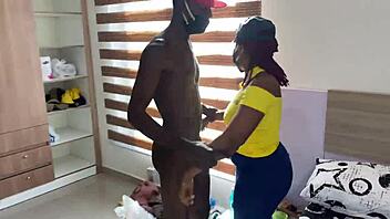 I caught my boyfriend cheating on me with his friend while they both fuck my wet pussy