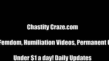 Oh My God, You'll Stay Locked in This Chastity Device Forever!