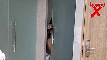 Intense Hardcore Fucking of Argentine Maid with Big Boobs and Ass in Hotel Room Leading to Squirting Orgasm