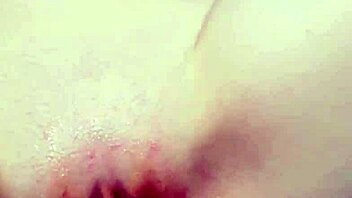 Can you watch this horny amateur fucking her dildo in close-up POV?