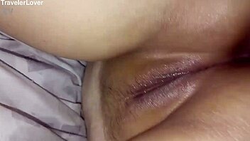 Slut indulges in intense anal masturbation with fingering leading to explosive orgasm