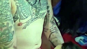 A group of four latinas enjoys an amateur teen gathering together.