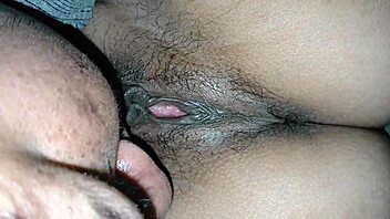 Hey there, watch as the muscular guy rubs and fucks that smooth wet pussy until it drips with creampie