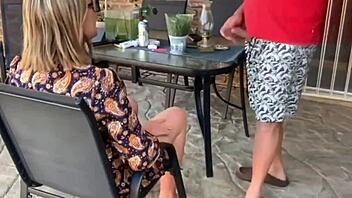 Oh Man Check Out This Hot Wife Mutual Masturbation Leading to Outdoor Creampie Action