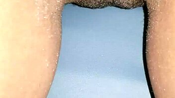 Ebony wife cheats with black masseur for wet pussy fucking and quick cum!