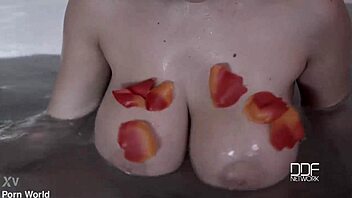 Chesty Czech Superstar Rides Cowgirl and Coaxes Cum on Tits