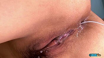 uh this guy like enjoyed stickin all kinda stuff in the bitchs ass and cunt