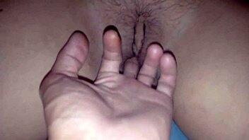 She experienced intense fucking leading to a creampie in her tight shaved wet pussy.