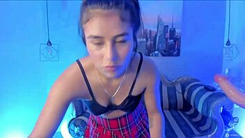 celeste jane returns in her second amateur webcam session