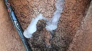 pastor with big cock cums in devout woman's pussy while her husband works