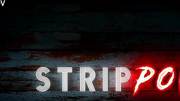 What Happens When A Curvy Brunette Teases With Striptease And Ends In Ass Shaking Lapdance Delight?