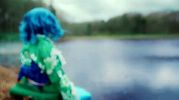 Touhou Wakasagihime cosplay project offers a pilot video with Japanese costumes.