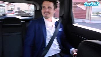 On a private plane, this horny latina joins the mile high club by riding and getting fucked wildly.