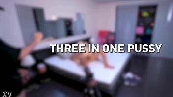 i join three friends for a wild rough gangbang party with an escort