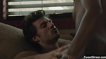 hey check out hot ebony babe ana foxxx riding that huge white cock like crazy