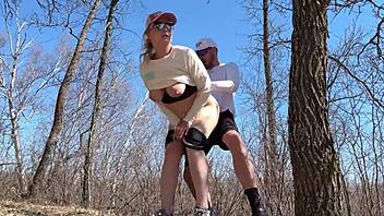 come camp with me for road head outdoor sex almost caught and showering 😏🚗