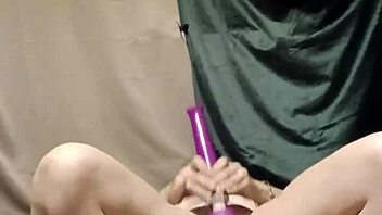 watch this french housewife in bondage self session with vibrator spanking and orgasm 😈🔥